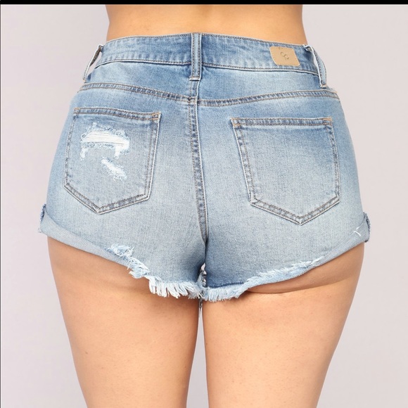 Denim Shorts - Picture 3 of 5